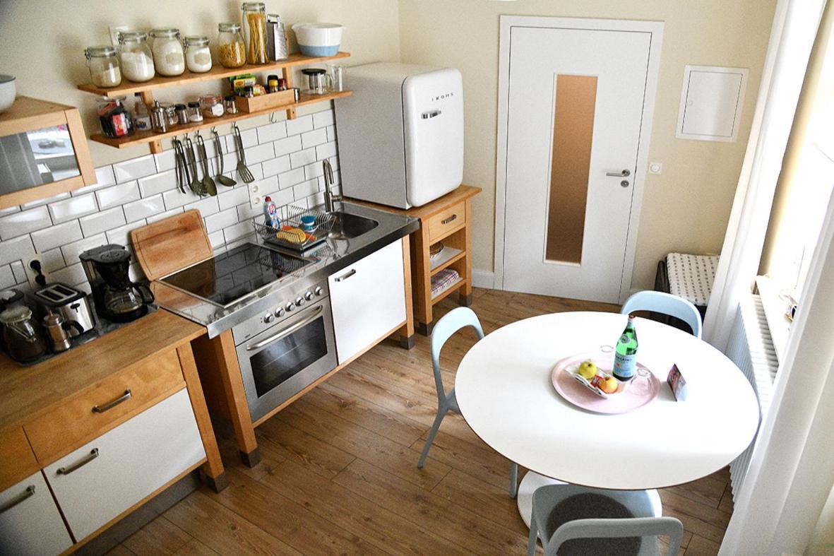 JETHON Studio-Appartement im Grünen Bernburg Esterno foto